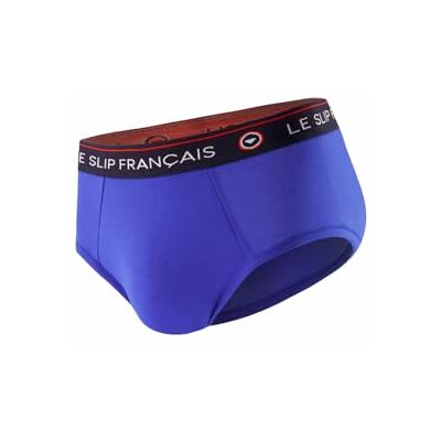 HSVSLI116BLE001 Le Slip Français Majtki wykonane w 100% z bawełny we Francji, Niebieski, S HSVSLI116BLE001 Le Slip Français Majtki wykonane w 100% z bawełny we Francji, Niebieski, S