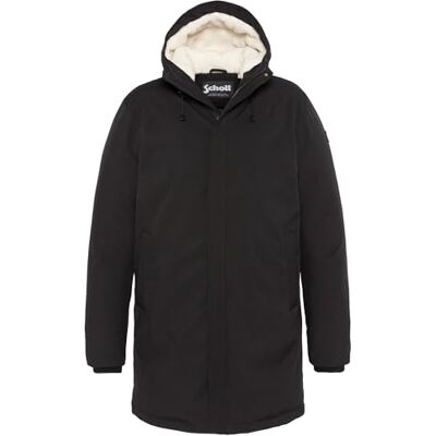 ELJIN-Noir-XXXL Schott NYC Schott Eljin kurtka puchowa Parka Czarna, czarny, 3XL Grande taille Taille Tall ELJIN-Noir-XXXL Schott NYC Schott Eljin kurtka puchowa Parka Czarna, czarny, 3XL Grande taille Taille Tall