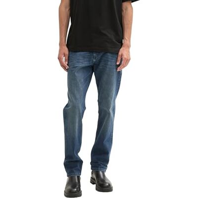 1042680 TOM TAILOR Męskie dżinsy Marvin Straight, 10281 – Mid Stone Wash Denim, 31W / 34L 1042680 TOM TAILOR Męskie dżinsy Marvin Straight, 10281 – Mid Stone Wash Denim, 31W / 34L