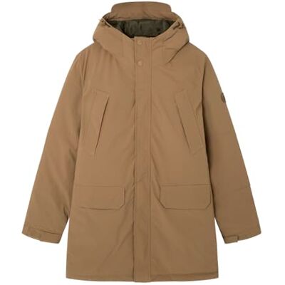 958360 SPRINGFIELD Męska kurtka z kapturem Sorona z kapturem Parka, Sepia, XL 958360 SPRINGFIELD Męska kurtka z kapturem Sorona z kapturem Parka, Sepia, XL