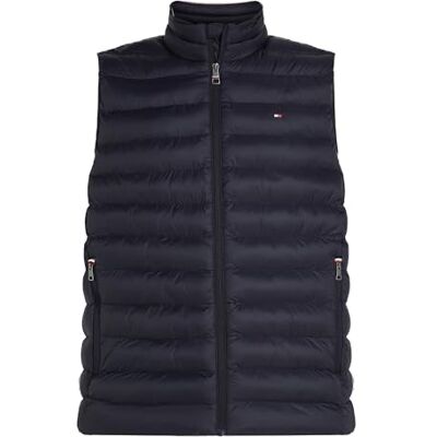 MW0MW39989DW5XS Tommy Hilfiger Męska kamizelka z recyklingu MW0MW39989, niebieska, XS, Niebieski (pustynne niebo), XS MW0MW39989DW5XS Tommy Hilfiger Męska kamizelka z recyklingu MW0MW39989, niebieska, XS, Niebieski (pustynne niebo), XS