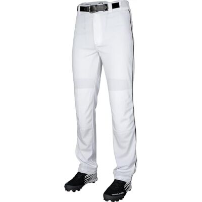 AMABP31SRP-W/B-89 Rawlings Męski baseball, półluźny, pełna długość, lamówka, rozmiar M, biało-królewski błękit, biały i czarny, M AMABP31SRP-W/B-89 Rawlings Męski baseball, półluźny, pełna długość, lamówka, rozmiar M, biało-królewski błękit, biały i czarny, M
