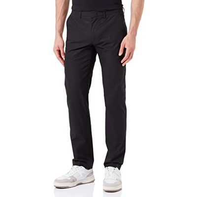 MW0MW23556 Tommy Hilfiger Denton Poplin Modern Chino Spodnie Męskie, Nero, 30W / 34L MW0MW23556 Tommy Hilfiger Denton Poplin Modern Chino Spodnie Męskie, Nero, 30W / 34L