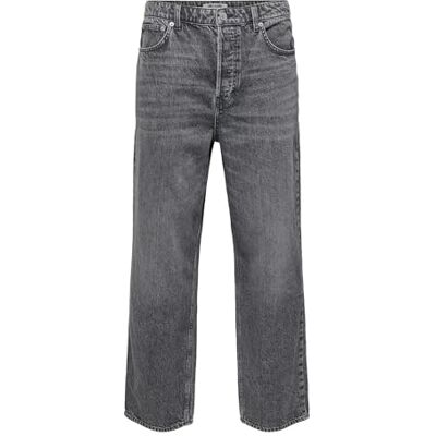 22034603-4793761 Only & Sons Onsfive Baggy Box Pim DNM EXT, Medium Grey Denim, 32W / 30L 22034603-4793761 Only & Sons Onsfive Baggy Box Pim DNM EXT, Medium Grey Denim, 32W / 30L
