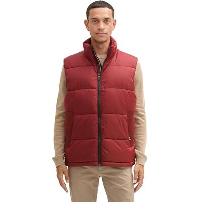 1042204 TOM TAILOR Męska kamizelka , 13721-Burgundy Dark Red, XL, 13721 Burgundy Dark Red, XL 1042204 TOM TAILOR Męska kamizelka , 13721-Burgundy Dark Red, XL, 13721 Burgundy Dark Red, XL