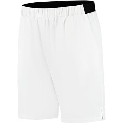 880321 DUNLOP Unisex Game Shorts, 15 cm, biały/czarny, XL, biały/czarny, XL 880321 DUNLOP Unisex Game Shorts, 15 cm, biały/czarny, XL, biały/czarny, XL