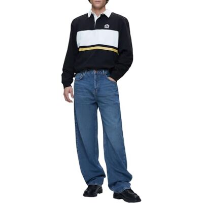 51807-16071-55835 LTB Jeans Marino 5 dżinsy w kolorze niebieskim Mid Rise wyprodukowane z mieszanki bawełny, rozmiar 38, 32, niebieski, 38W / 32L 51807-16071-55835 LTB Jeans Marino 5 dżinsy w kolorze niebieskim Mid Rise wyprodukowane z mieszanki bawełny, rozmiar 38, 32, niebieski, 38W / 32L