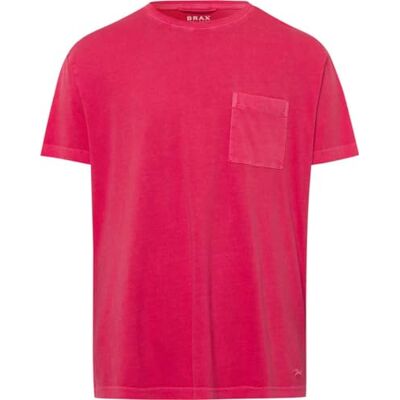 24-3048_70814100 Style Todd T-shirt w sportowym stylu, czerwony (Indian Red), S 24-3048_70814100 Style Todd T-shirt w sportowym stylu, czerwony (Indian Red), S