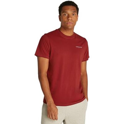 DM0DM18555 Tommy Jeans męska koszulka TJM Slim Linear Chest TEE EXT S/S, czerwona (Regatta Red), XXL, Czerwony (Regatta Red), XXL DM0DM18555 Tommy Jeans męska koszulka TJM Slim Linear Chest TEE EXT S/S, czerwona (Regatta Red), XXL, Czerwony (Regatta Red), XXL