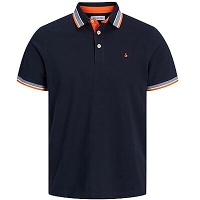 12143859-4313661 Męska koszulka polo Jack & Jones Essentials Paulos (plus size) 12143859-4313661 Męska koszulka polo Jack & Jones Essentials Paulos (plus size)