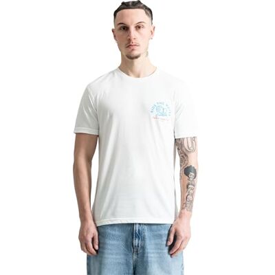 210009000001 Ocean Pacific Męski T-shirt Dawny, Off-White/Blue, 3XL 210009000001 Ocean Pacific Męski T-shirt Dawny, Off-White/Blue, 3XL