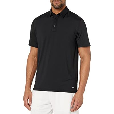 13140-001-XX-LARGE Amazon Essentials Męska koszulka polo Slim-Fit Tech Stretch, czarna, XXL 13140-001-XX-LARGE Amazon Essentials Męska koszulka polo Slim-Fit Tech Stretch, czarna, XXL