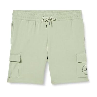 12249930 JACK & JONES Jpstswift Cargo AUT szorty dresowe męskie, Desert Sage, S 12249930 JACK & JONES Jpstswift Cargo AUT szorty dresowe męskie, Desert Sage, S