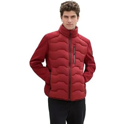 1041308 TOM TAILOR Kurtka męska, 13721 Burgundy Dark Red, XL 1041308 TOM TAILOR Kurtka męska, 13721 Burgundy Dark Red, XL