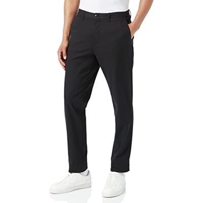 252881 Ted Baker Męskie MMT-GENBEE-CAMBURN dopasowane na co dzień luźne spodnie chino czarne, 34 (talia 34 cali) 252881 Ted Baker Męskie MMT-GENBEE-CAMBURN dopasowane na co dzień luźne spodnie chino czarne, 34 (talia 34 cali)