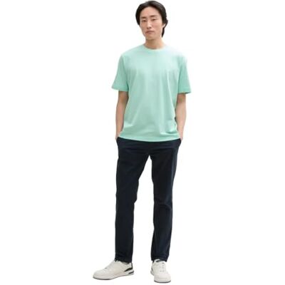 1042510 TOM TAILOR T-shirt męski , 37105 jasnozielony miętowy, S 1042510 TOM TAILOR T-shirt męski , 37105 jasnozielony miętowy, S