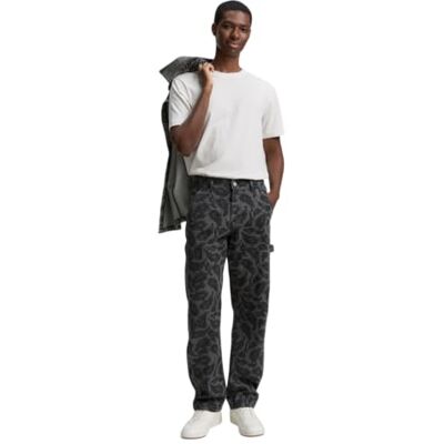 1047270 TOM TAILOR Denim Spodnie męskie, 38390 Night Grey Big Pixel Print, XL 1047270 TOM TAILOR Denim Spodnie męskie, 38390 Night Grey Big Pixel Print, XL
