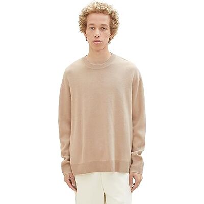 1038265 TOM TAILOR Denim sweter męski, 11704 Silver Ecru, XS 1038265 TOM TAILOR Denim sweter męski, 11704 Silver Ecru, XS