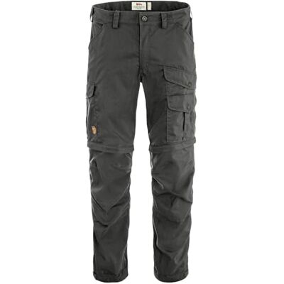 F12200221 Fjällräven Męskie spodnie Vidda Pro Lite Zip-Off, Dark Grey, 56/R, ciemnoszary, 56W F12200221 Fjällräven Męskie spodnie Vidda Pro Lite Zip-Off, Dark Grey, 56/R, ciemnoszary, 56W