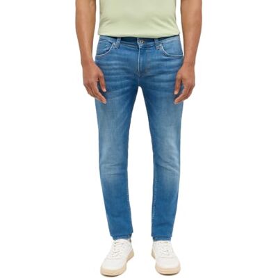 1014854-5000-683 MUSTANG Męskie dżinsy Style Atlanta Super Skinny, średni niebieski, 32W / 30L 1014854-5000-683 MUSTANG Męskie dżinsy Style Atlanta Super Skinny, średni niebieski, 32W / 30L