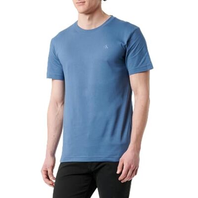J30J326866DBXM Calvin Klein Koszulka męska S/S, Niebieski (Blue Coast), M J30J326866DBXM Calvin Klein Koszulka męska S/S, Niebieski (Blue Coast), M