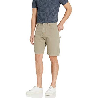 ZM4S0MKB-252-48 Wrangler Authentics Men's Big and Tall Authentics Classic Carpenter Short, Military Khaki, 48 ZM4S0MKB-252-48 Wrangler Authentics Men's Big and Tall Authentics Classic Carpenter Short, Military Khaki, 48