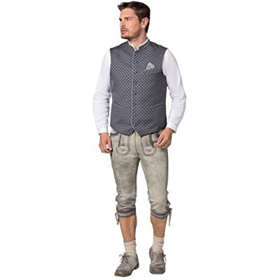 LINO BLAU-52 Stockerpoint Męska kamizelka lino, niebieska, 52 EU, niebieski LINO BLAU-52 Stockerpoint Męska kamizelka lino, niebieska, 52 EU, niebieski