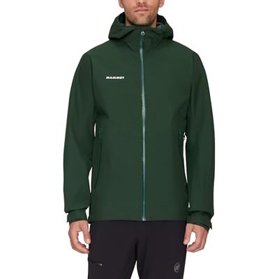 1010-30660 Mammut Męska kurtka hardshellowa, z serii Alto Light, S, zielona, kurtka z kapturem, kurtka funkcyjna, z DRYtechnology 2,5 l, Woods, S 1010-30660 Mammut Męska kurtka hardshellowa, z serii Alto Light, S, zielona, kurtka z kapturem, kurtka funkcyjna, z DRYtechnology 2,5 l, Woods, S