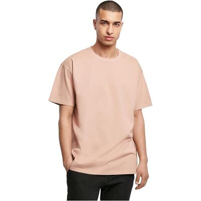 BY102 Build Your Brand Męski T-Shirt Heavy Oversize Tee, bursztyn, 3XL BY102 Build Your Brand Męski T-Shirt Heavy Oversize Tee, bursztyn, 3XL