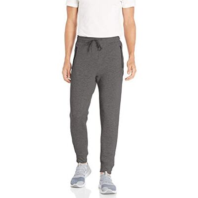 5230-02000-S Jockey Męskie aktywne polarowe joggery z kieszeniami na zamek błyskawiczny spodnie na co dzień 5230-02000-S Jockey Męskie aktywne polarowe joggery z kieszeniami na zamek błyskawiczny spodnie na co dzień
