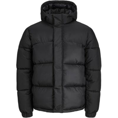 12283147-4827565 JACK & JONES Męska kurtka puchowa Jcounion Sn, czarna, S, czarny, S 12283147-4827565 JACK & JONES Męska kurtka puchowa Jcounion Sn, czarna, S, czarny, S