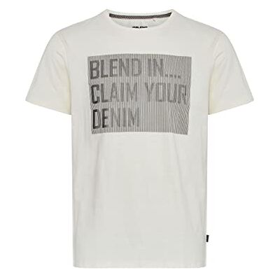 20712787 Blend Męski T-shirt, 110103/Egret, M 20712787 Blend Męski T-shirt, 110103/Egret, M