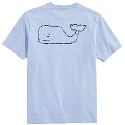 1V014050 vineyard vines Men's Short-Sleeve Vintage Whale Pocket Tee, Jake Blue, X-Small 1V014050 vineyard vines Men's Short-Sleeve Vintage Whale Pocket Tee, Jake Blue, X-Small