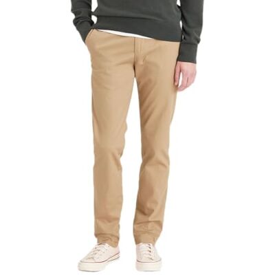 59407-0007-250-29 30 Dockers Męskie spodnie Signature khaki Slim Fit Refined Chinosy, Brytyjskie khaki, 29W / 30L 59407-0007-250-29 30 Dockers Męskie spodnie Signature khaki Slim Fit Refined Chinosy, Brytyjskie khaki, 29W / 30L