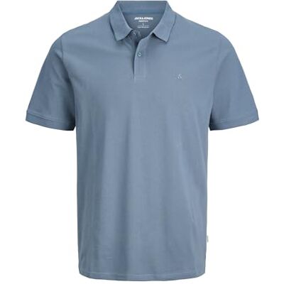 12136516-4918468 JACK & JONES Jjebasic Polo Ss Noos, Blue Mirage, XL 12136516-4918468 JACK & JONES Jjebasic Polo Ss Noos, Blue Mirage, XL
