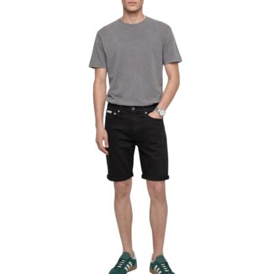 LV04RF921G Calvin Klein Męskie szorty Slim Ck Essential Black , czarne, 32 LV04RF921G Calvin Klein Męskie szorty Slim Ck Essential Black , czarne, 32