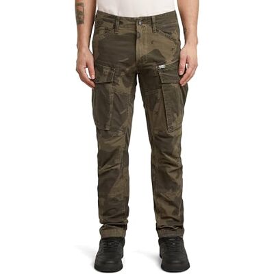 D02190-E277-H654 G-Star Męskie spodnie Rovic Zip 3D Regular Tapered Pants, Wielokolorowy (Wren Gd Border Camo ), 32W / 30L D02190-E277-H654 G-Star Męskie spodnie Rovic Zip 3D Regular Tapered Pants, Wielokolorowy (Wren Gd Border Camo ), 32W / 30L
