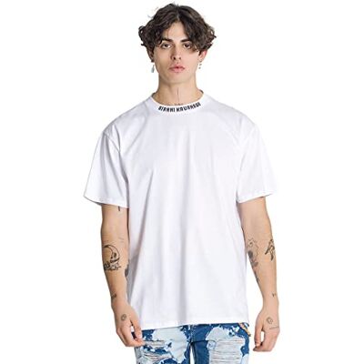 GKM005428 Gianni Kavanagh White Hype Oversized koszulka męska T-Shirt, Biały, XL GKM005428 Gianni Kavanagh White Hype Oversized koszulka męska T-Shirt, Biały, XL