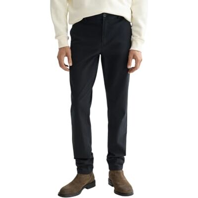 179177 Scotch & Soda Męskie Mott Chino-Slim Fit, Czarny, 29W / 34L 179177 Scotch & Soda Męskie Mott Chino-Slim Fit, Czarny, 29W / 34L