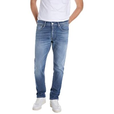 M1008 .000.285 882 Replay Męskie dżinsy regular fit Willbi, 009 Medium Blue, 28W / 34L M1008 .000.285 882 Replay Męskie dżinsy regular fit Willbi, 009 Medium Blue, 28W / 34L