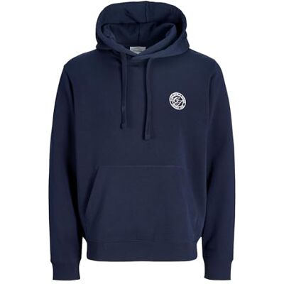12288109-4889422 JACK & JONES Jjalliance Sweat Hood, granatowy blezer, XL 12288109-4889422 JACK & JONES Jjalliance Sweat Hood, granatowy blezer, XL