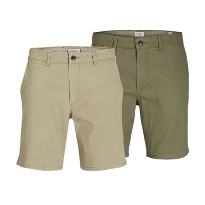 12278331-4767564 JJ REBEL Jrebsharp Chino Short 2 Pack Mp, Crockery., S 12278331-4767564 JJ REBEL Jrebsharp Chino Short 2 Pack Mp, Crockery., S