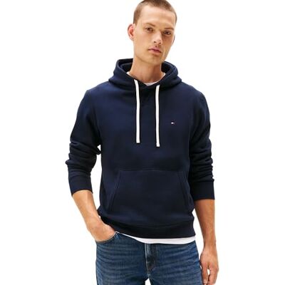 MW0MW37230DW5XL Tommy Hilfiger Męska bluza z kapturem ESSENTIAL MW0MW37230, niebieska, XL, Niebieski (pustynne niebo), XL MW0MW37230DW5XL Tommy Hilfiger Męska bluza z kapturem ESSENTIAL MW0MW37230, niebieska, XL, Niebieski (pustynne niebo), XL