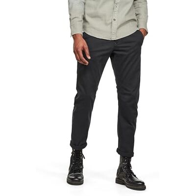 D14027-C072-6484 G-STAR RAW Vetar Slim Chino Spodnie Mężczyźni, czarny (Dk Black C072-6484), 27W / 32L D14027-C072-6484 G-STAR RAW Vetar Slim Chino Spodnie Mężczyźni, czarny (Dk Black C072-6484), 27W / 32L