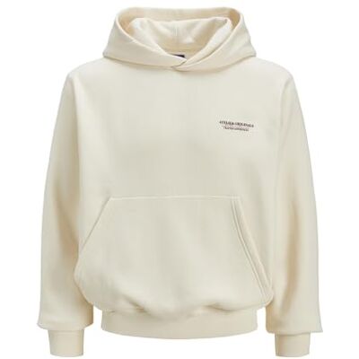 12274439-4717477 JACK & JONES Bluza męska Jorislington Back Sweat Hood Sn, Antique White, L 12274439-4717477 JACK & JONES Bluza męska Jorislington Back Sweat Hood Sn, Antique White, L