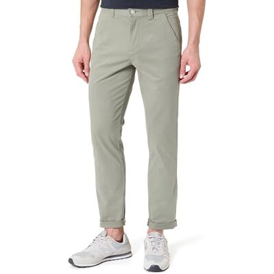 DM0DM20282M1L3438 Tommy Jeans Chinosy męskie, Zielony (szałwia użytkowa), 38W / 34L DM0DM20282M1L3438 Tommy Jeans Chinosy męskie, Zielony (szałwia użytkowa), 38W / 34L