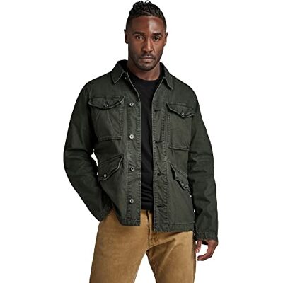 D10692 G-STAR RAW Vodan Worker Overshirt Koszulki, Szary (Asfalt -D388-995), XS Mężczyźni, Szary (asfalt -D388-995), XS D10692 G-STAR RAW Vodan Worker Overshirt Koszulki, Szary (Asfalt -D388-995), XS Mężczyźni, Szary (asfalt -D388-995), XS
