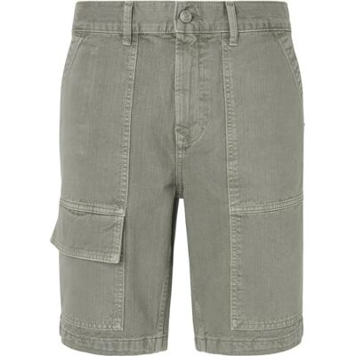 PM801121 Pepe Jeans Męskie luźne krótkie spodnie użytkowe kolor, Zielony (palmowy zielony), 30W PM801121 Pepe Jeans Męskie luźne krótkie spodnie użytkowe kolor, Zielony (palmowy zielony), 30W