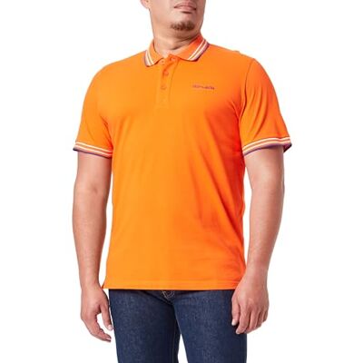 11306339D Teddy Smith Pasian MC Męska koszulka polo Casual Biały/Grafitowy/Zielony, mandarynka, M 11306339D Teddy Smith Pasian MC Męska koszulka polo Casual Biały/Grafitowy/Zielony, mandarynka, M