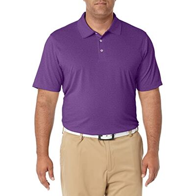 F16AE40001_SUS Amazon Essentials Men's Szybkoschnąca koszulka polo do golfa regular fit (dostępna w wersjach Big i Tall), Fioletowy wrzos, XL F16AE40001_SUS Amazon Essentials Men's Szybkoschnąca koszulka polo do golfa regular fit (dostępna w wersjach Big i Tall), Fioletowy wrzos, XL